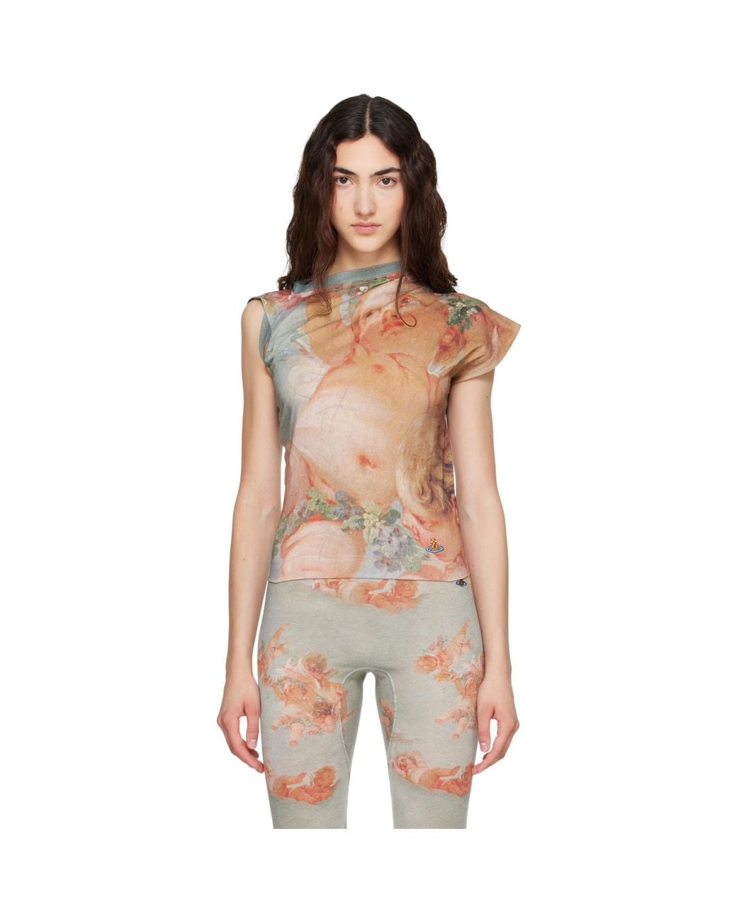 Vivienne Westwood Brown Hebo Top