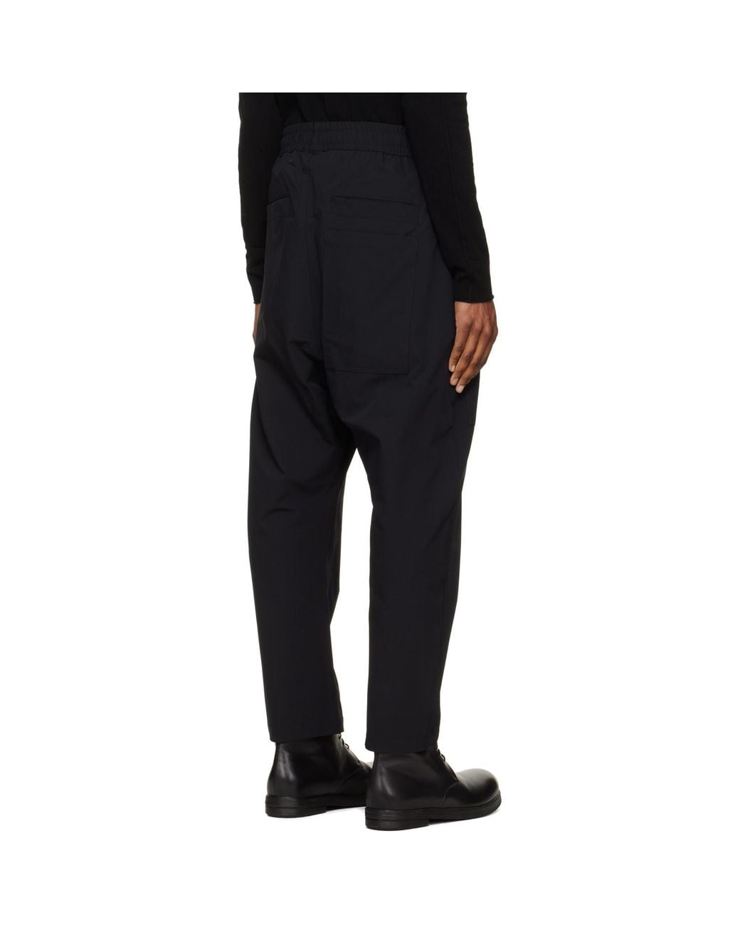 Thom Krom Black P 54 Track Pants for men