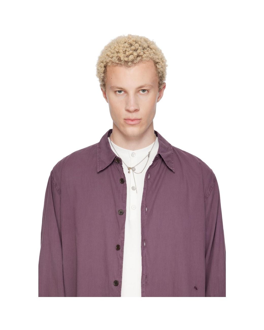 Justine Clenquet Metallic Kali Necklace for men