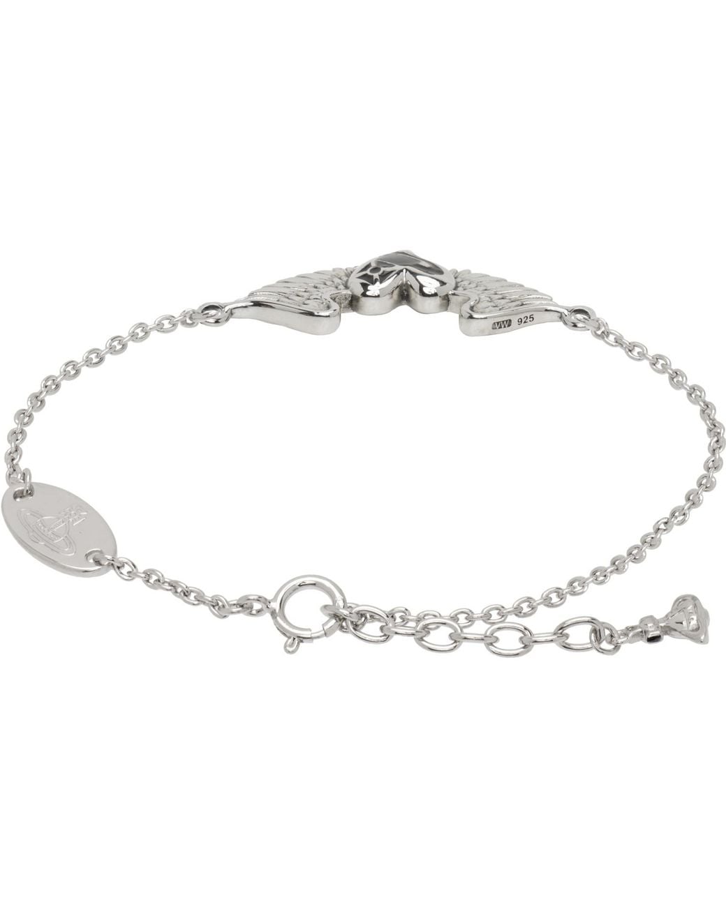 Vivienne Westwood Metallic Herbert Bracelet for men