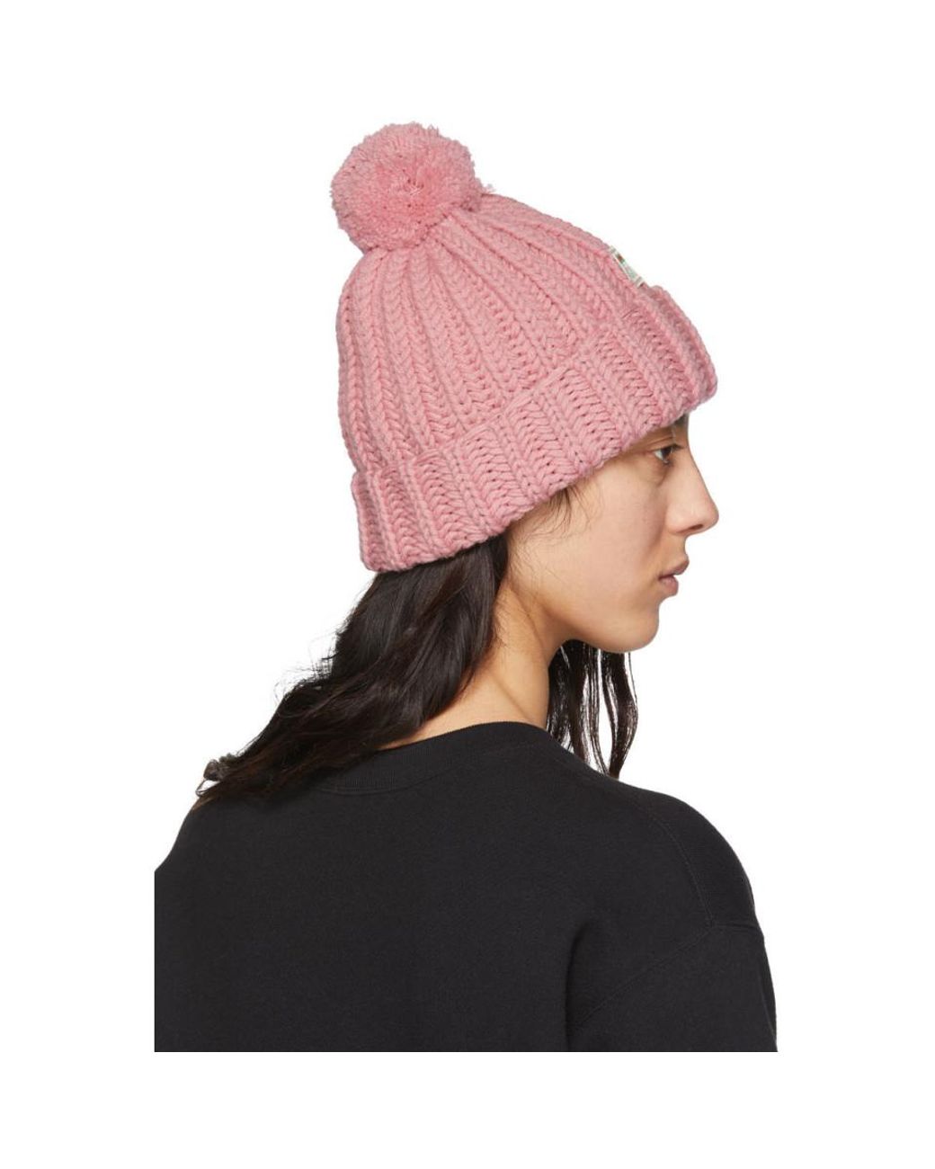 gucci pom pom beanie