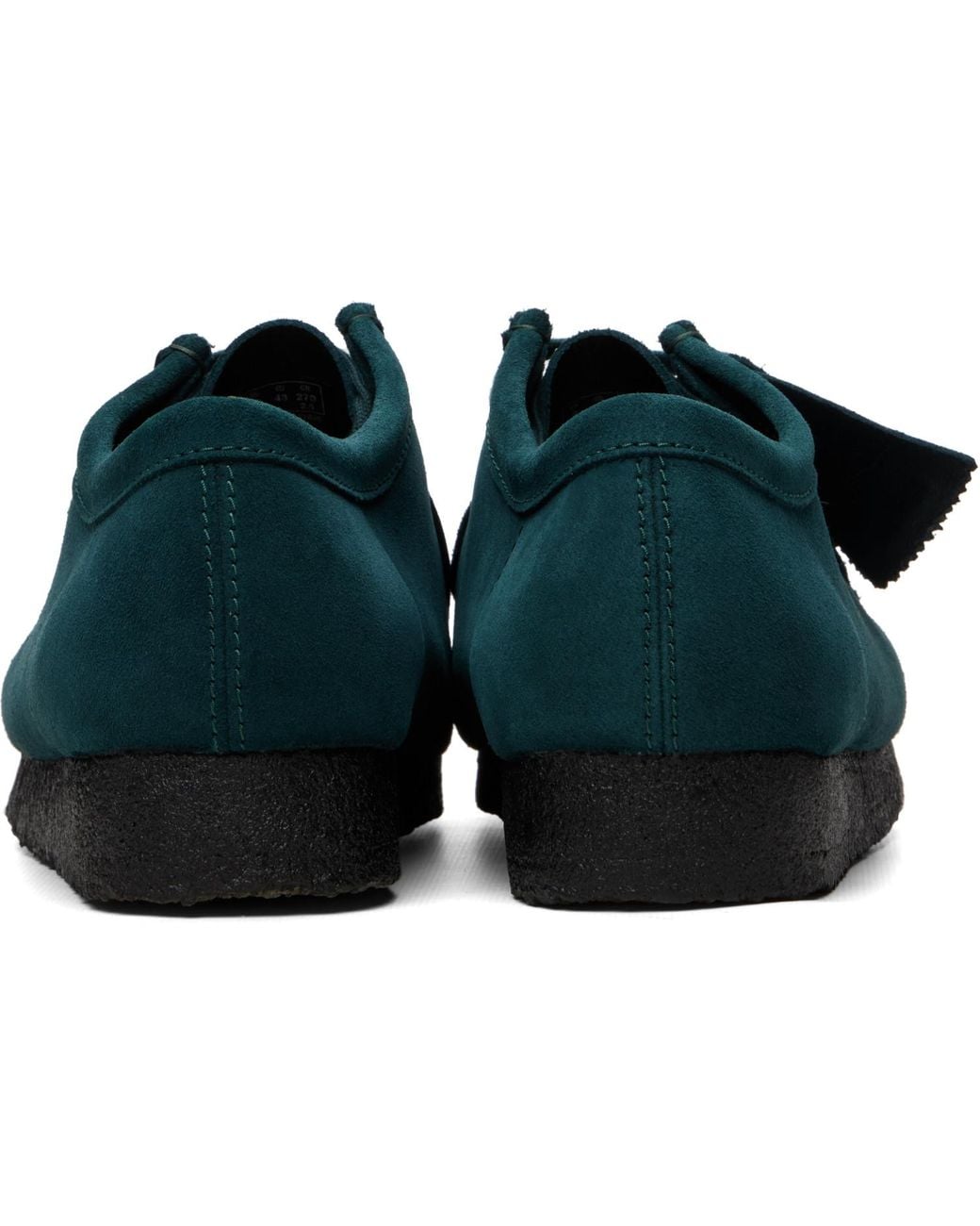 Clarks Blue Wallabee Derbys for men