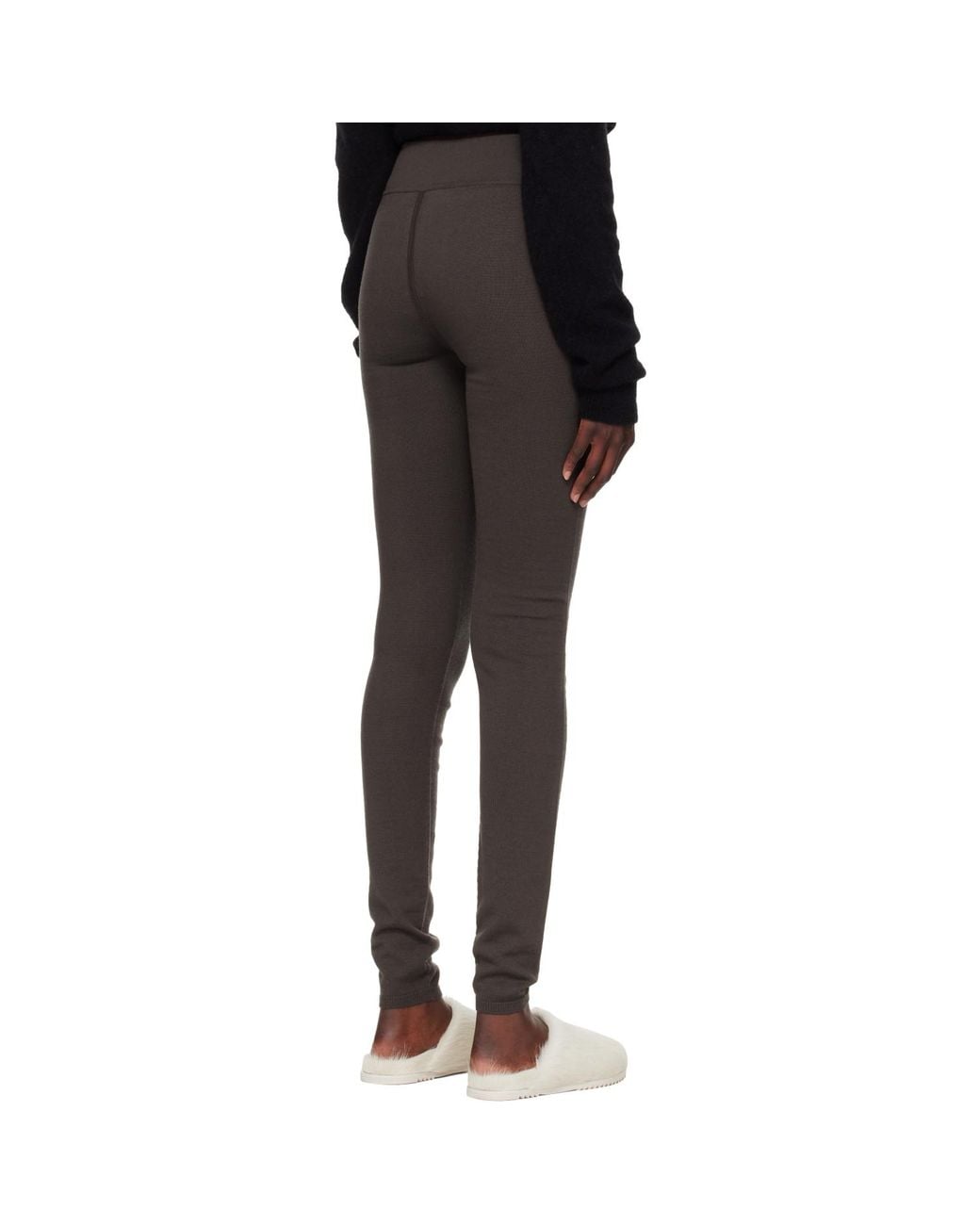 Rick Owens Black Tower Leggings