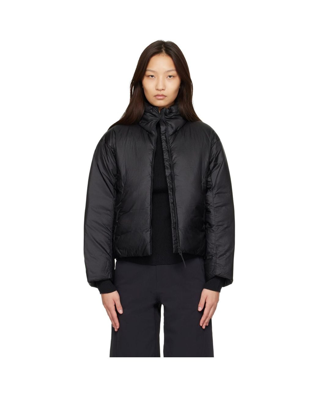 Veilance Black Conduit Down Jacket