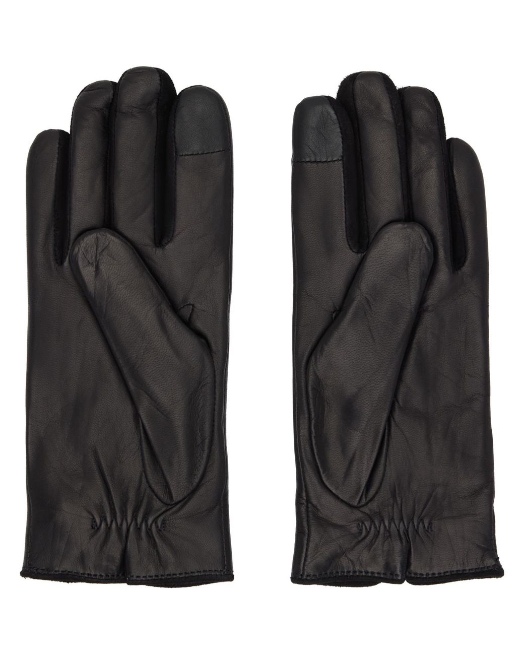 Handsome Stockholm Black Essentials Gloves for men