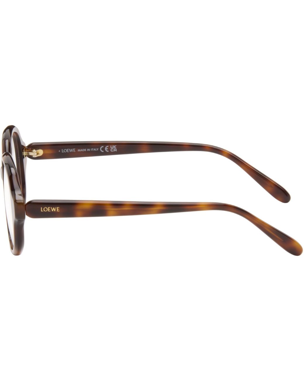 Loewe Brown Slim Glasses for men