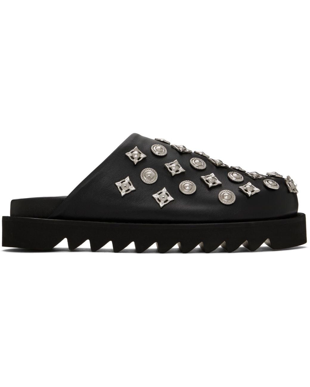Toga Black Ssense Exclusive Aj1151 Loafers