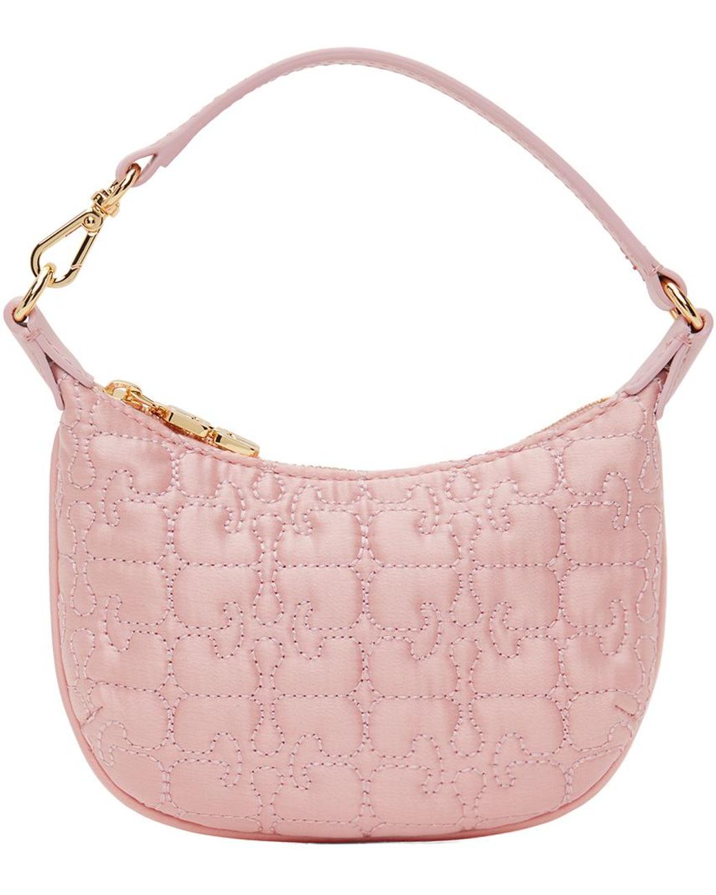 バッグ ganni ButterflySmall Pouch Satin Sparkle Ganni - Butterfly Small Pouch Satin Sparkle | HBX - ハイプ