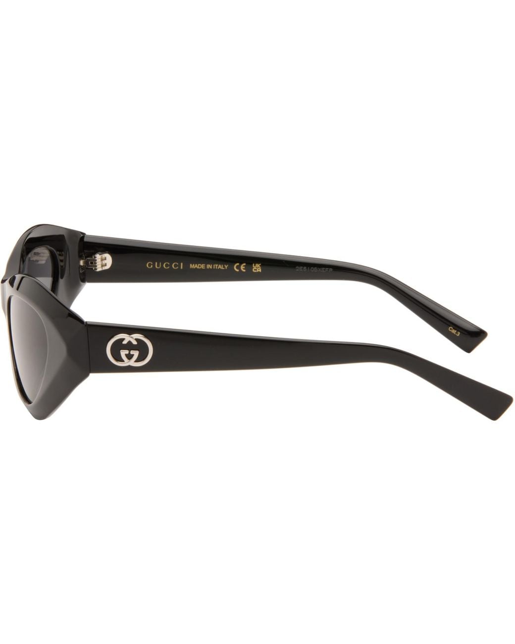 Gucci Gray Geometric-Frame Sunglasses for men