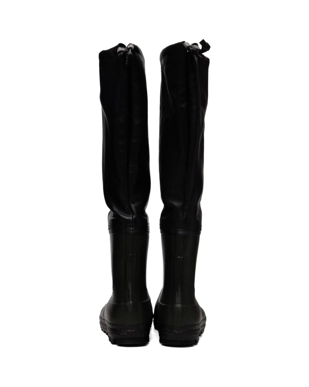 Rier Black Ludwig Reiter Edition Farmer Rain Boots for men