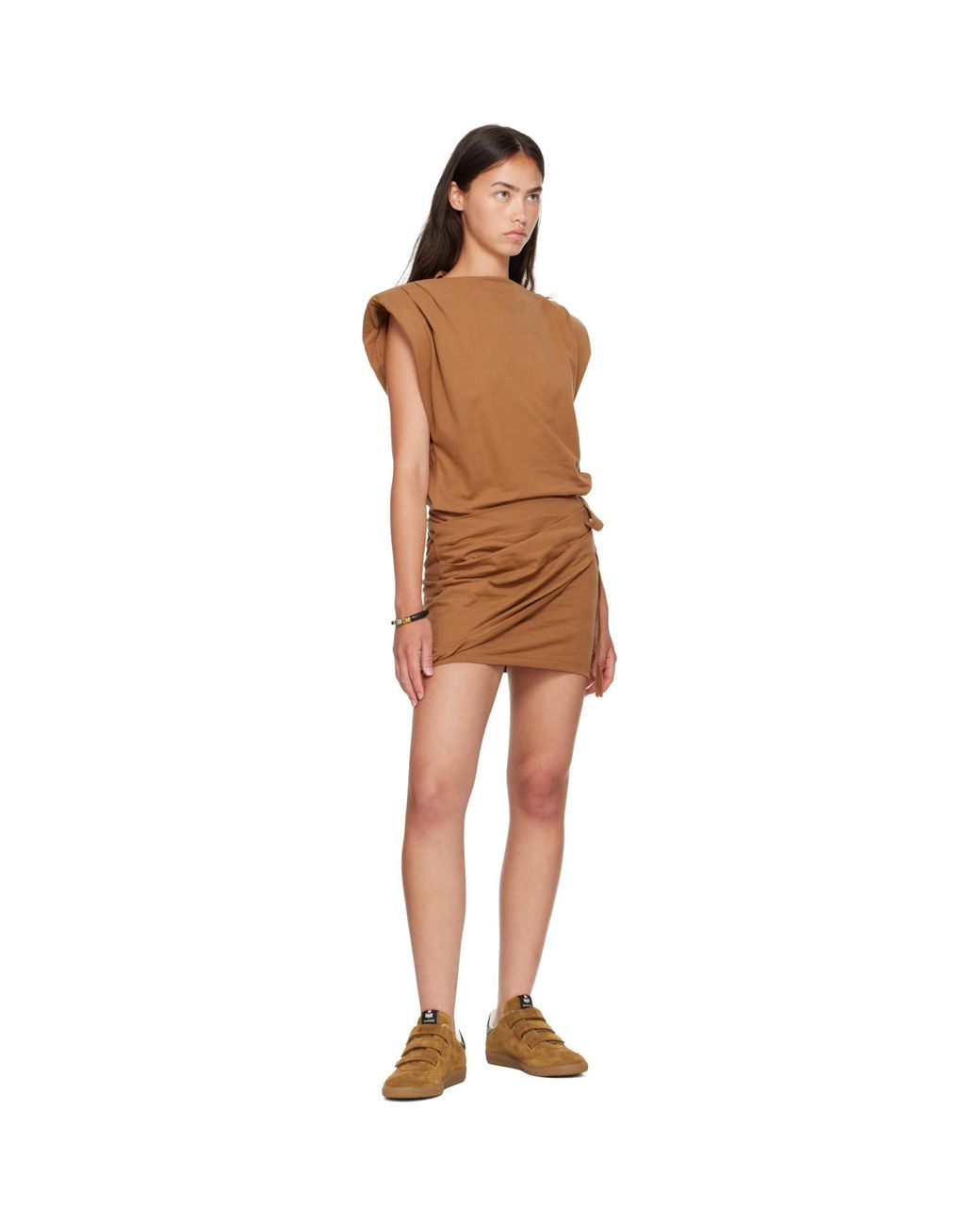 Isabel Marant Brown Tan Beth Sneakers