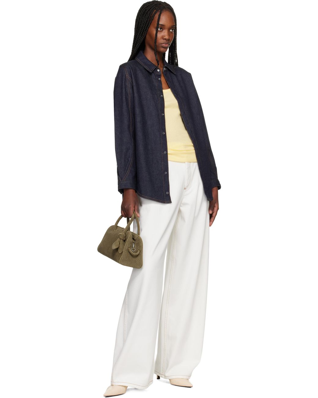 Jacquemus カーキ 'The Small Turismo' バッグ Green