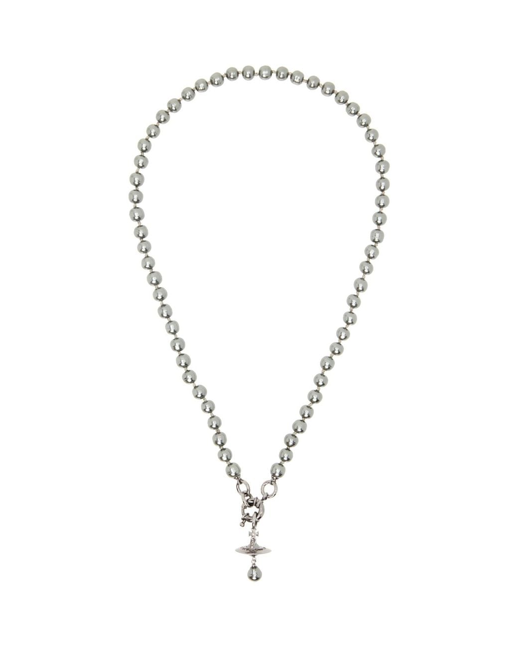Vivienne Westwood Metallic Aleksa Necklace for men