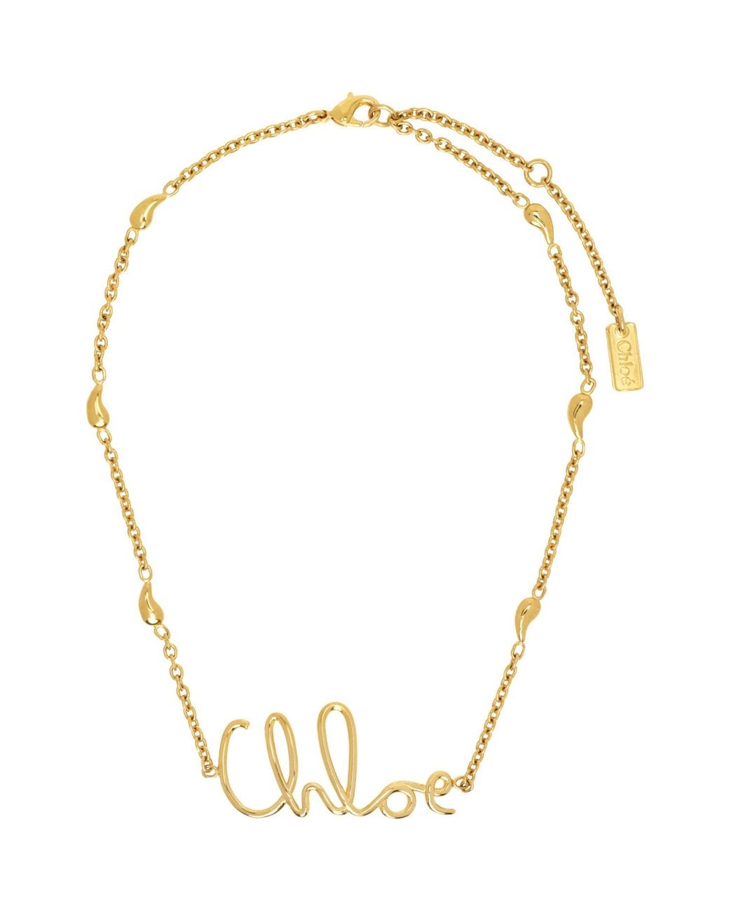 Chloé Metallic 'The Iconic' Necklace