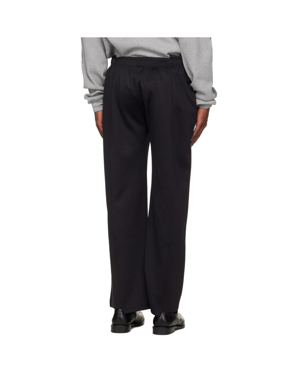Vetements Black Cut-Up Athletic Sweatpants for men