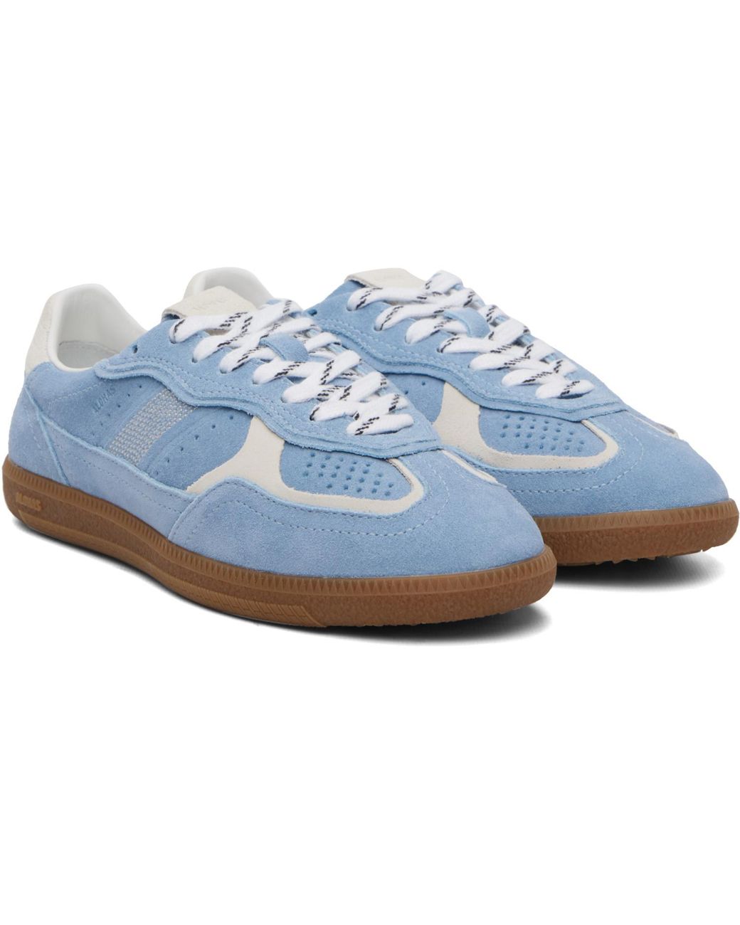 Alohas Blue Tb.490 Rife Suede Leather Sneakers