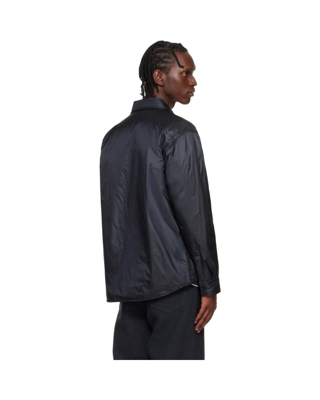 HUGO Blue Pertex Overshirt for men