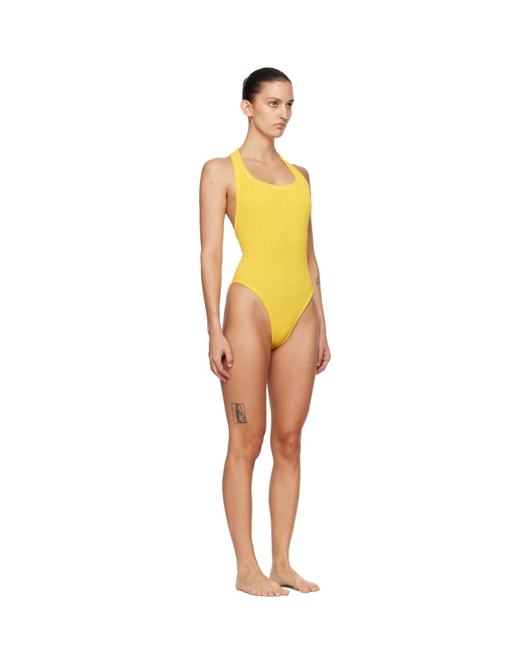 Hunza G Yellow Sandy Swimsuit