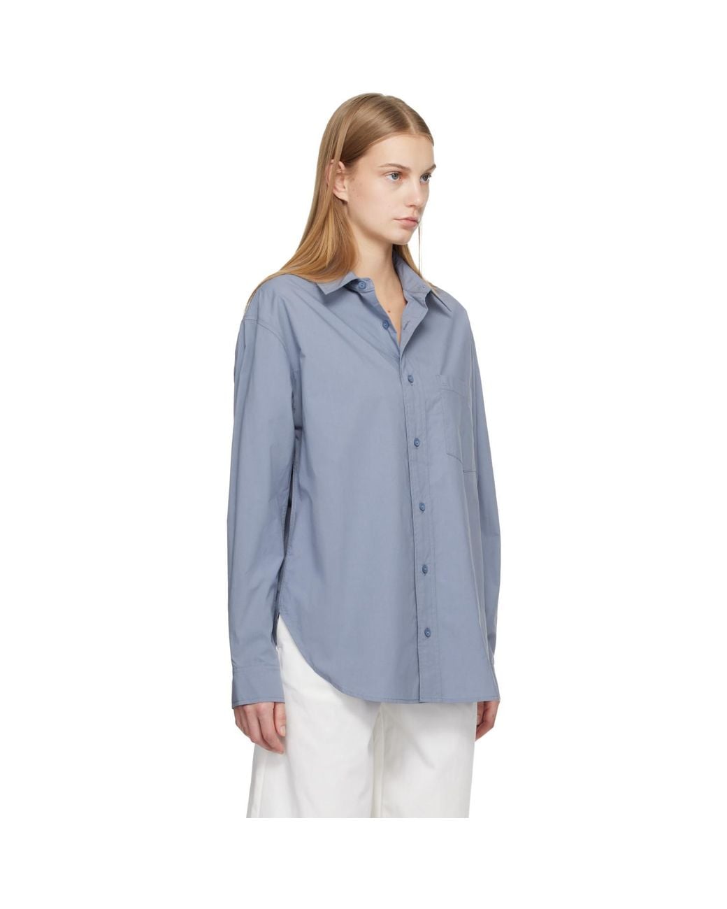 Matteau Blue Relaxed Shirt