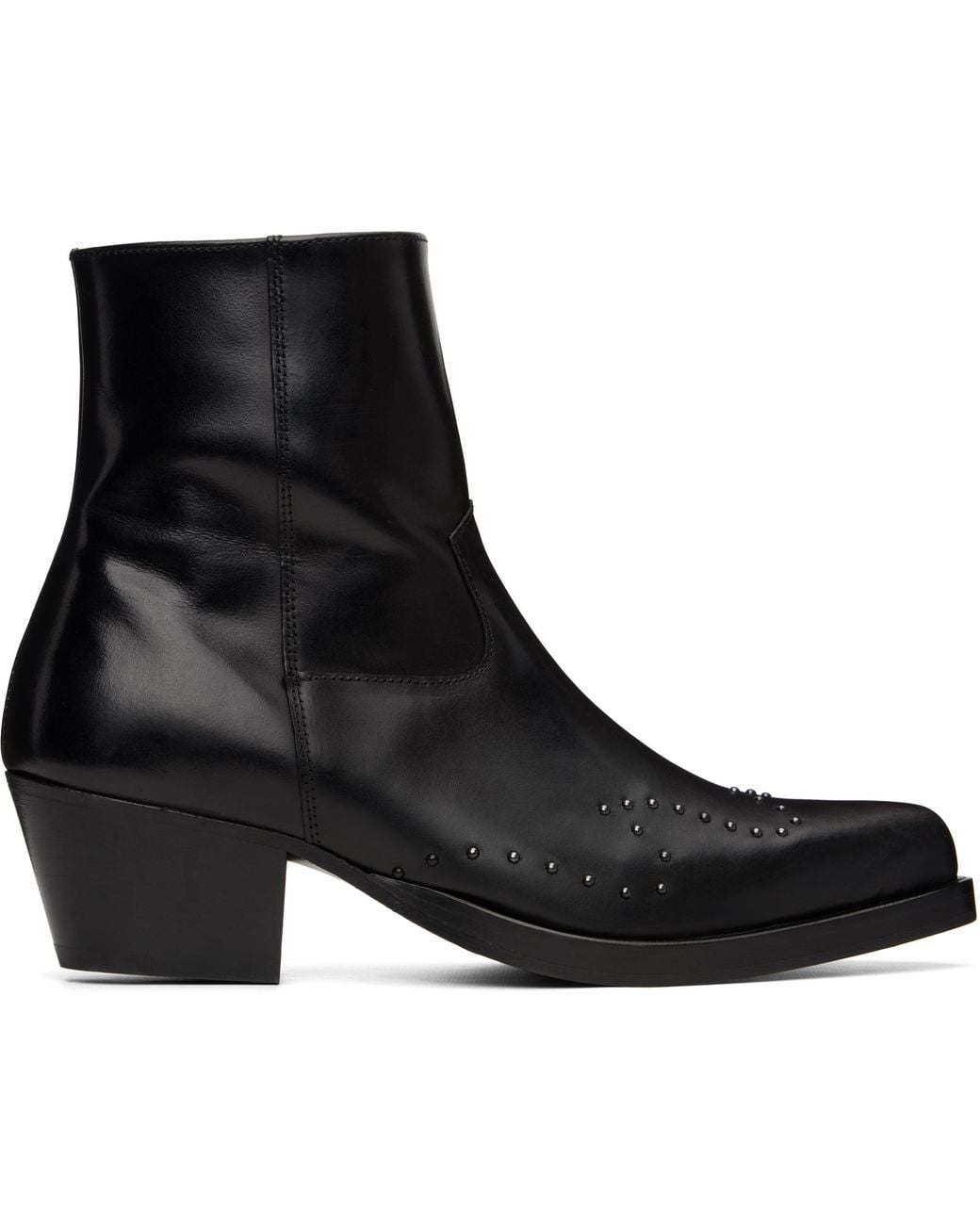 Ernest W. Baker Western Boots in Black for Men | Lyst