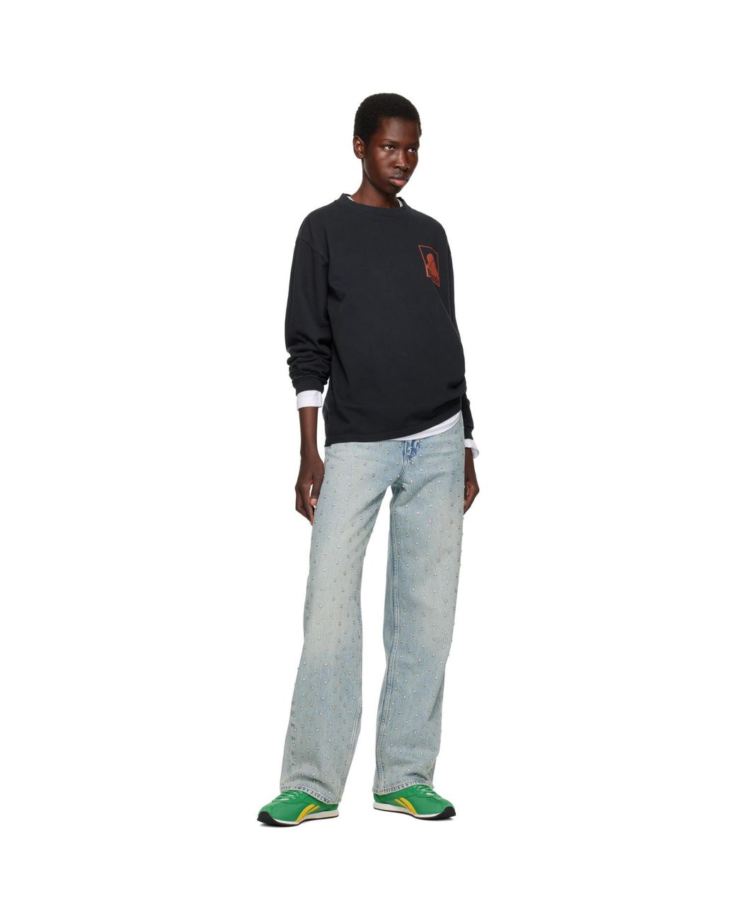 Reebok Green R400 Sneakers