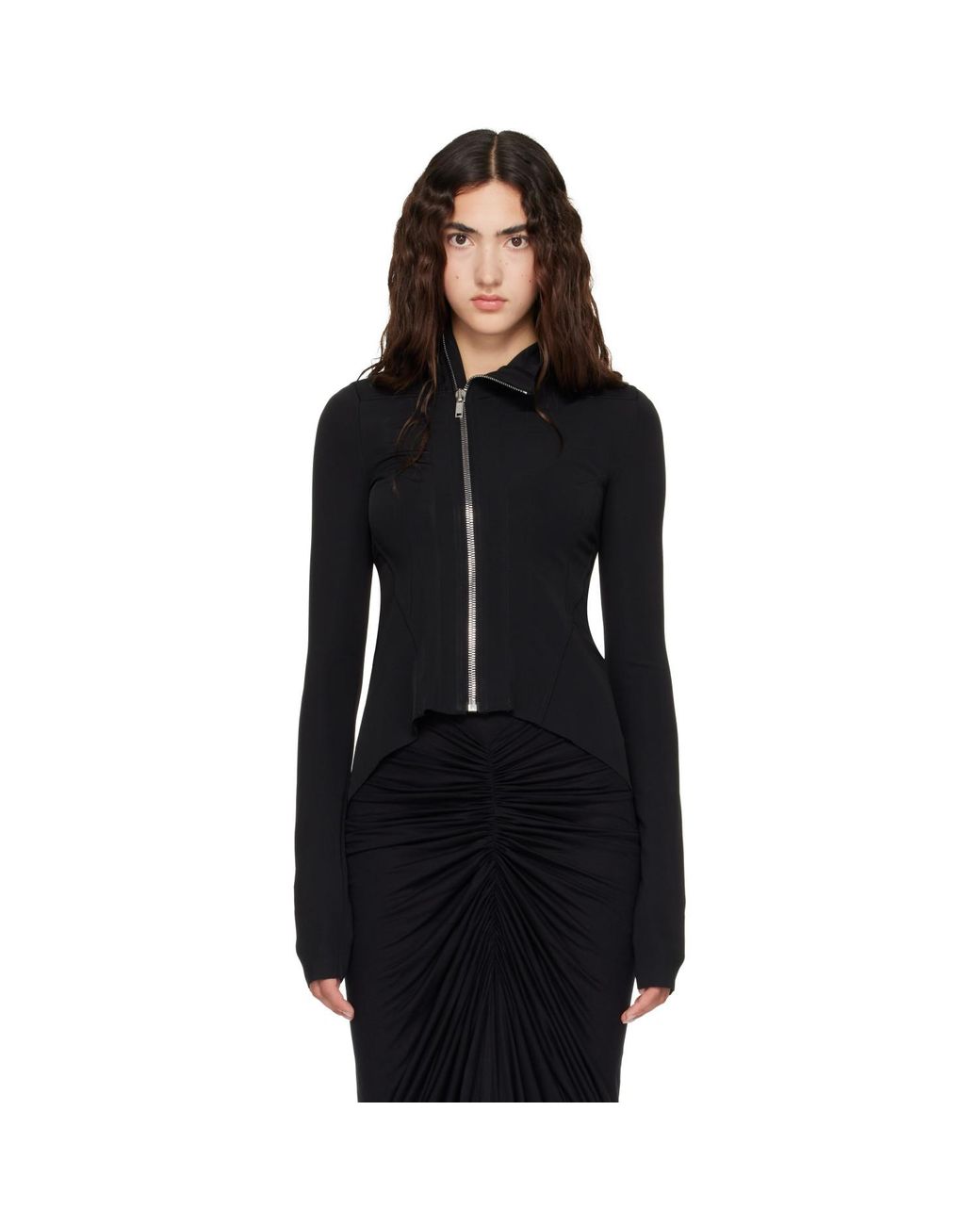 Rick Owens Black Tower Naska Gary Jacket