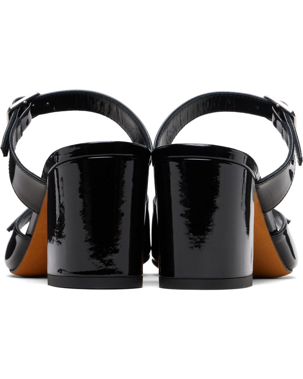 Maryam Nassir Zadeh Black Una Heeled Sandals