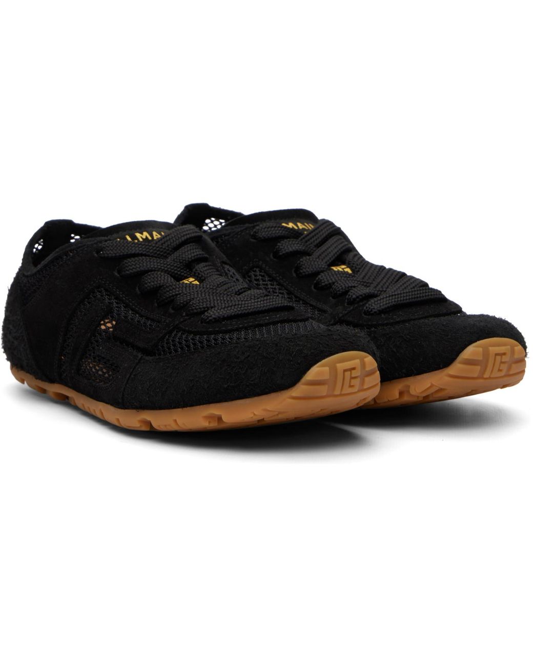 Balmain Black Racer 45 Sneakers