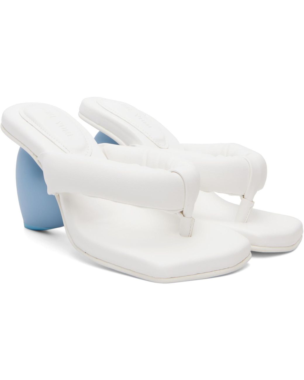 Yume Yume Blue Love Mule Heeled Sandals
