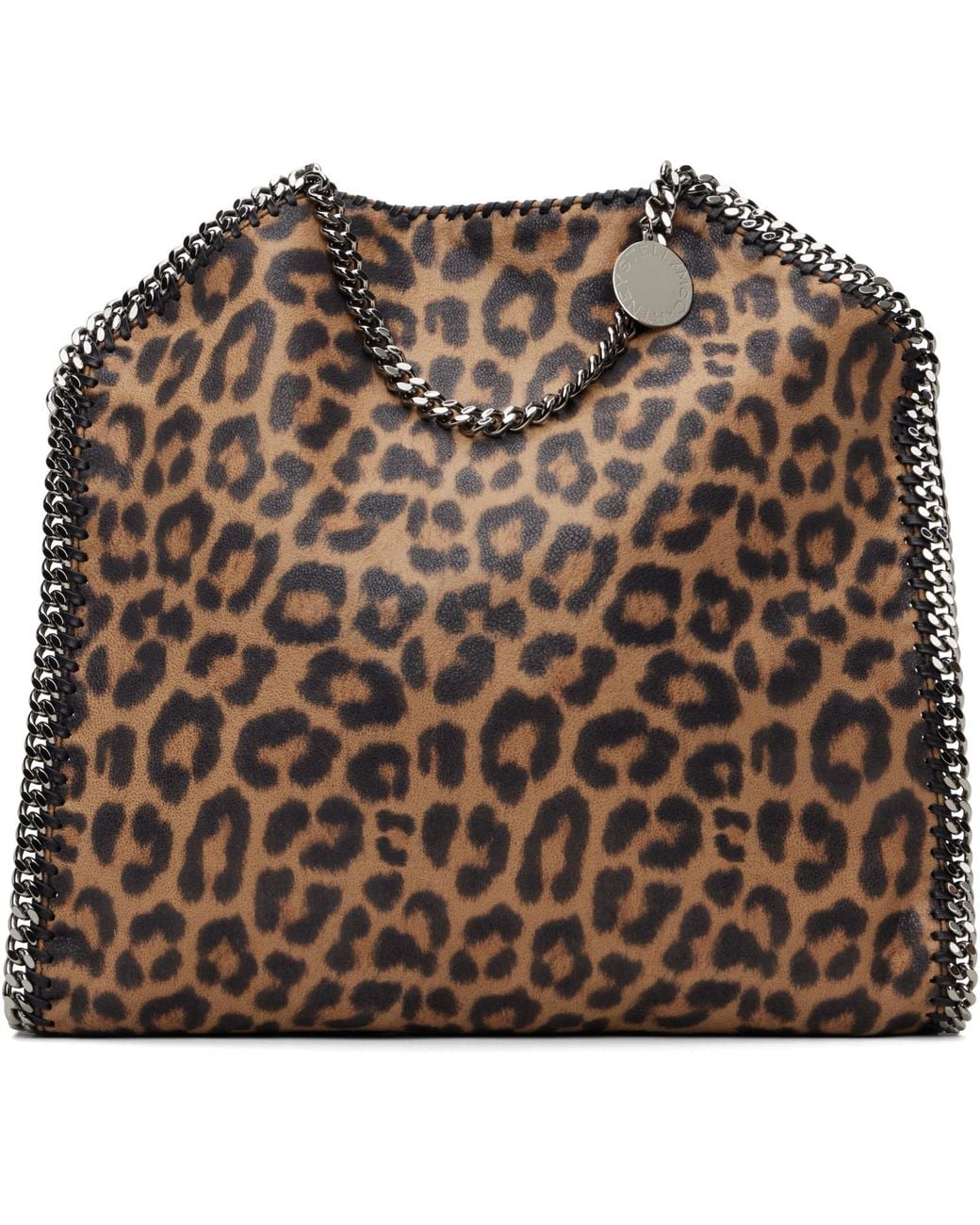 Stella McCartney Brown Falabella Foldover Bag