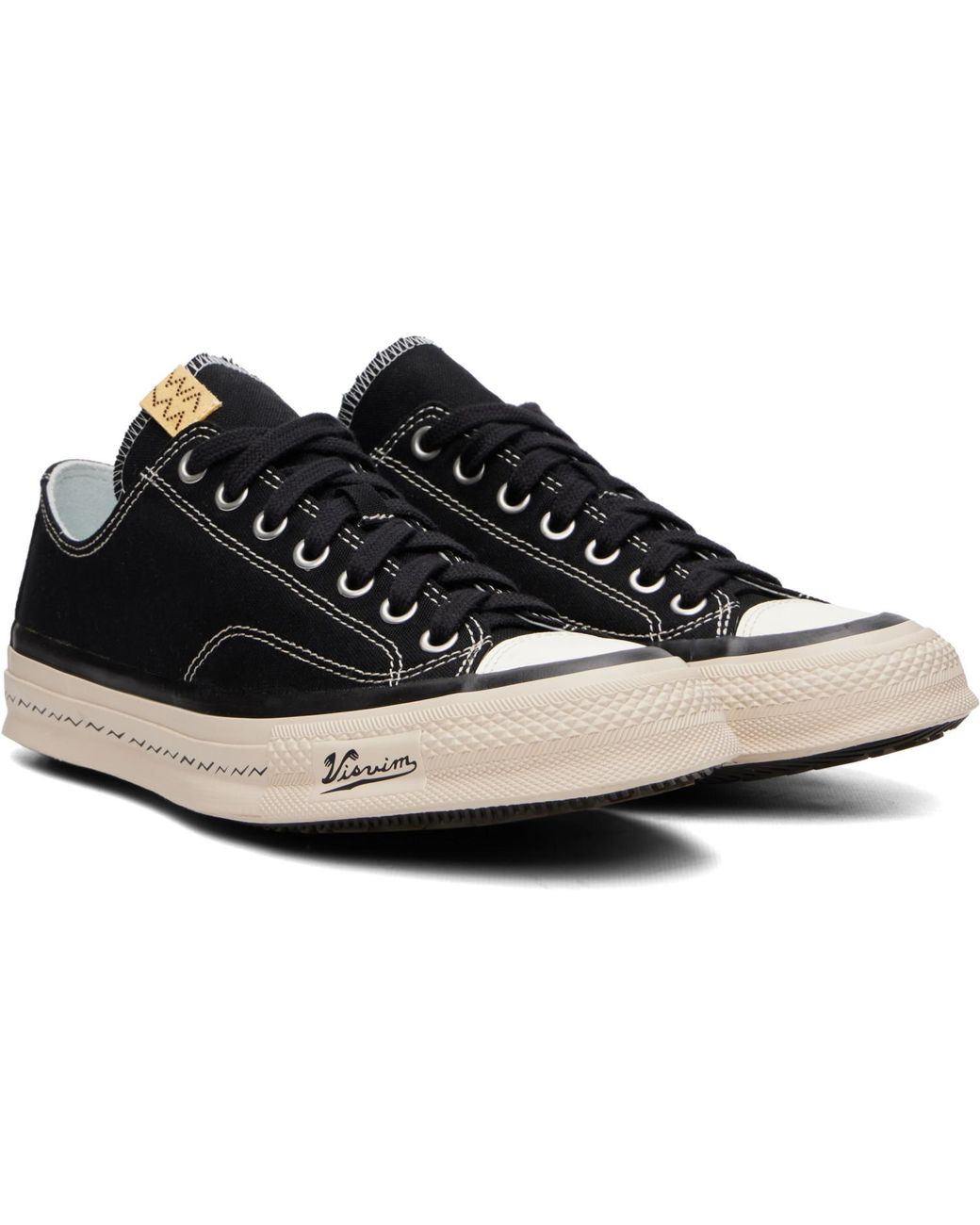 Visvim Black Skagway Lo Sneakers for men