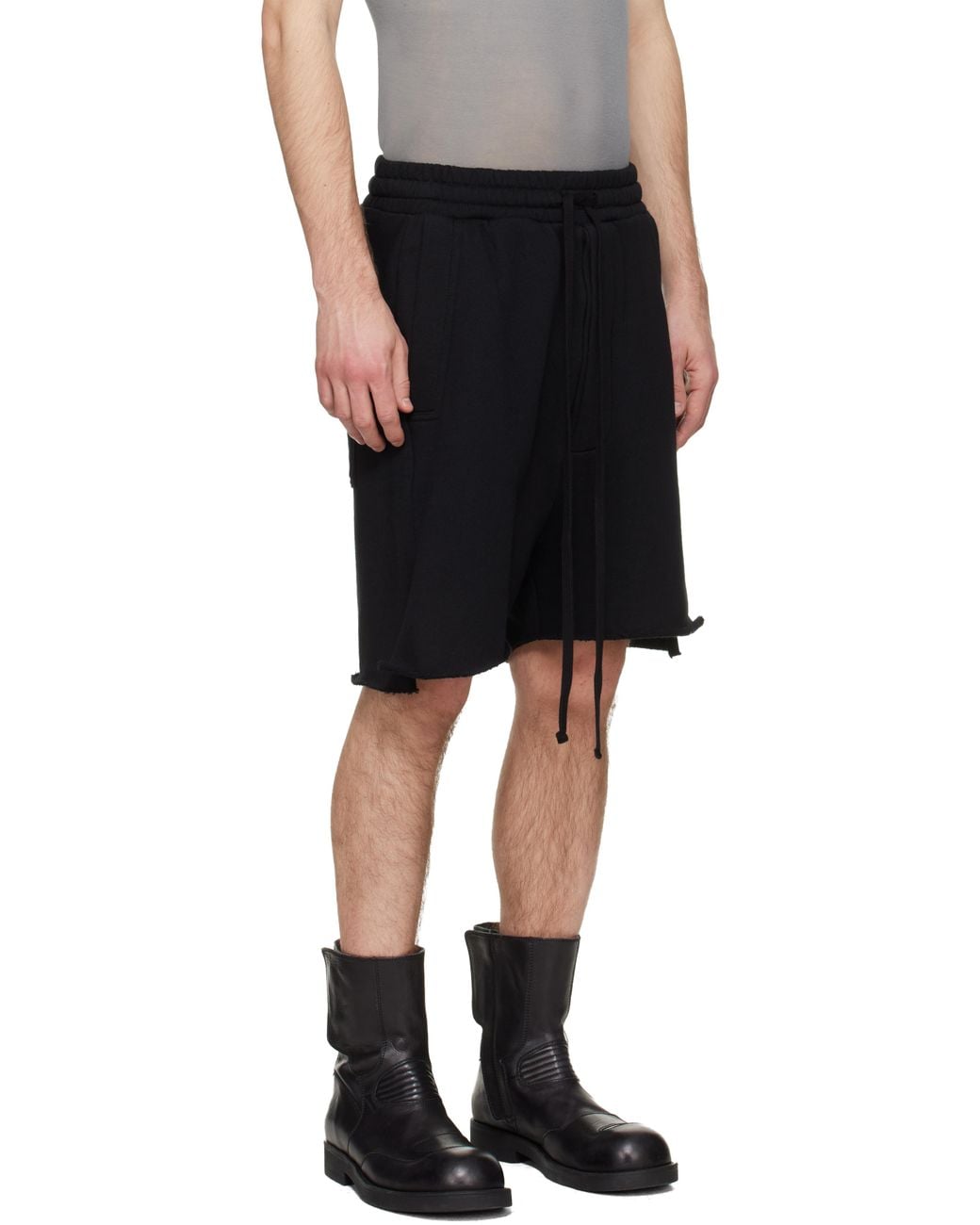 Thom Krom Black M St 519 Shorts for men