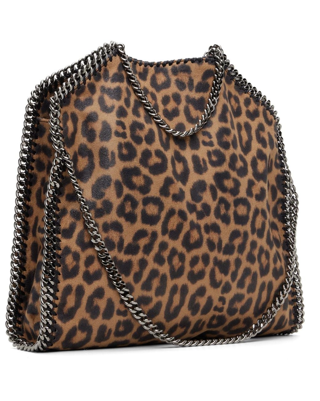 Stella McCartney Brown Falabella Foldover Bag
