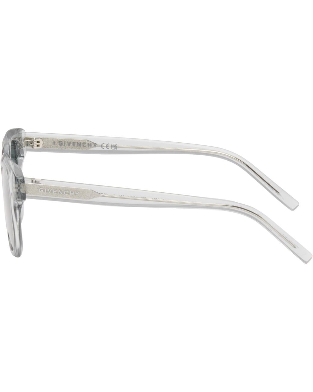 Givenchy Blue Transparent City Sunglasses