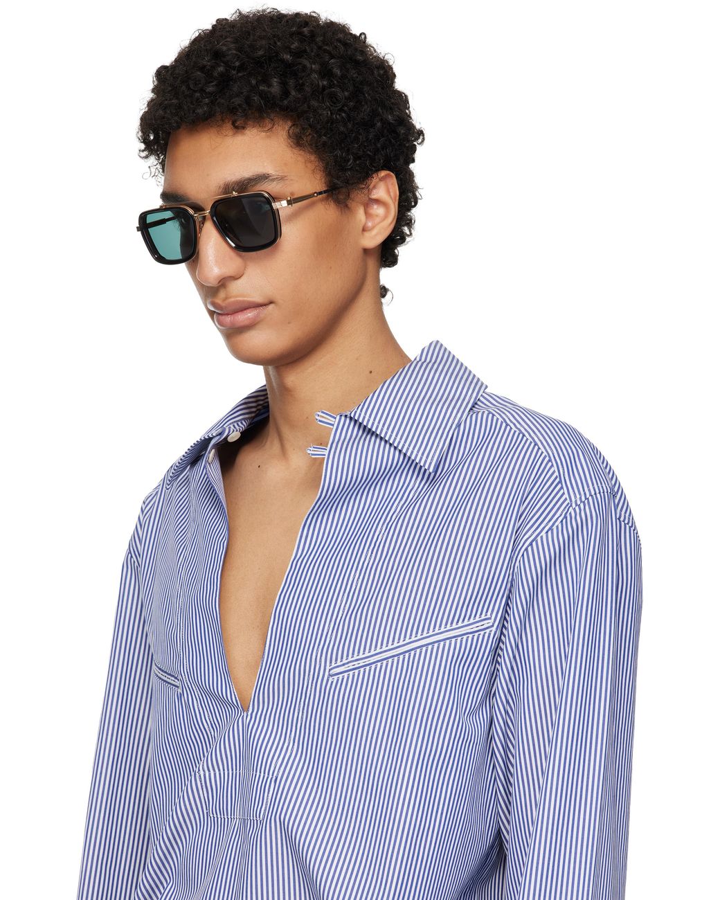 Akoni Black Solis Sunglasses for men