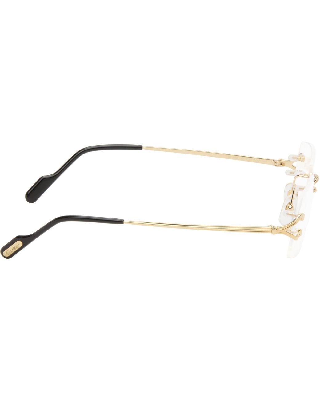 Cartier Black 'Signature C De Glasses