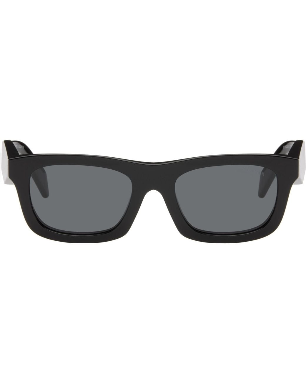 Prada Black Rectangle Sunglasses