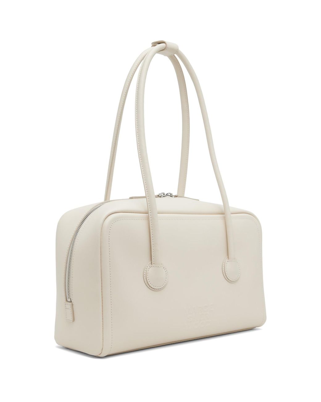 MARGE SHERWOOD Natural Off- Soft Boston Bag
