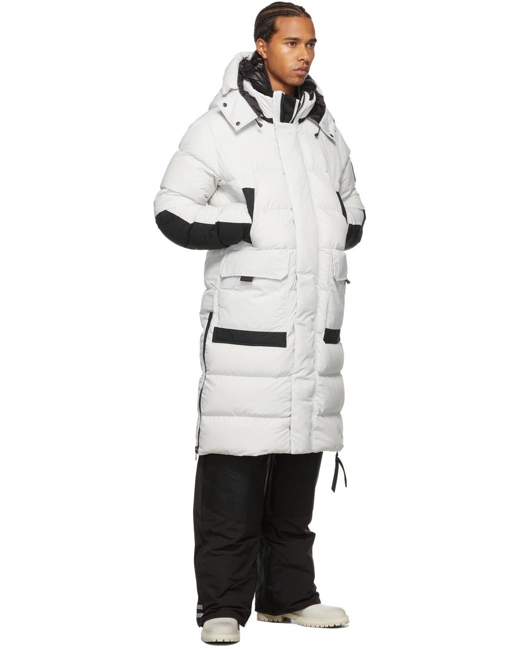 canada goose mens jacket white