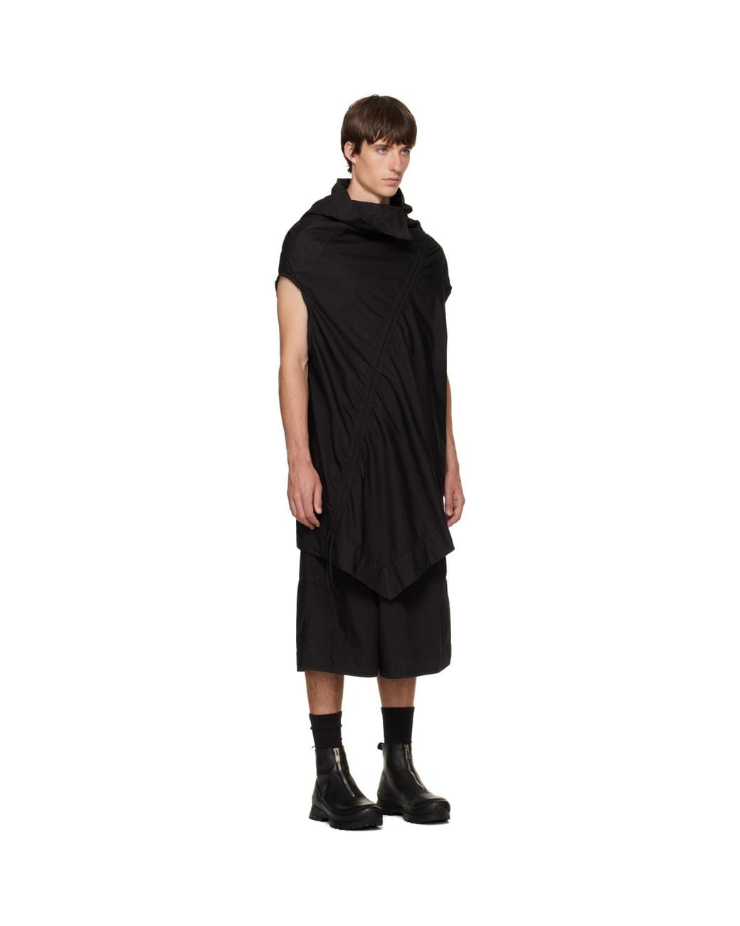 Julius Black Prayer Shirt for men