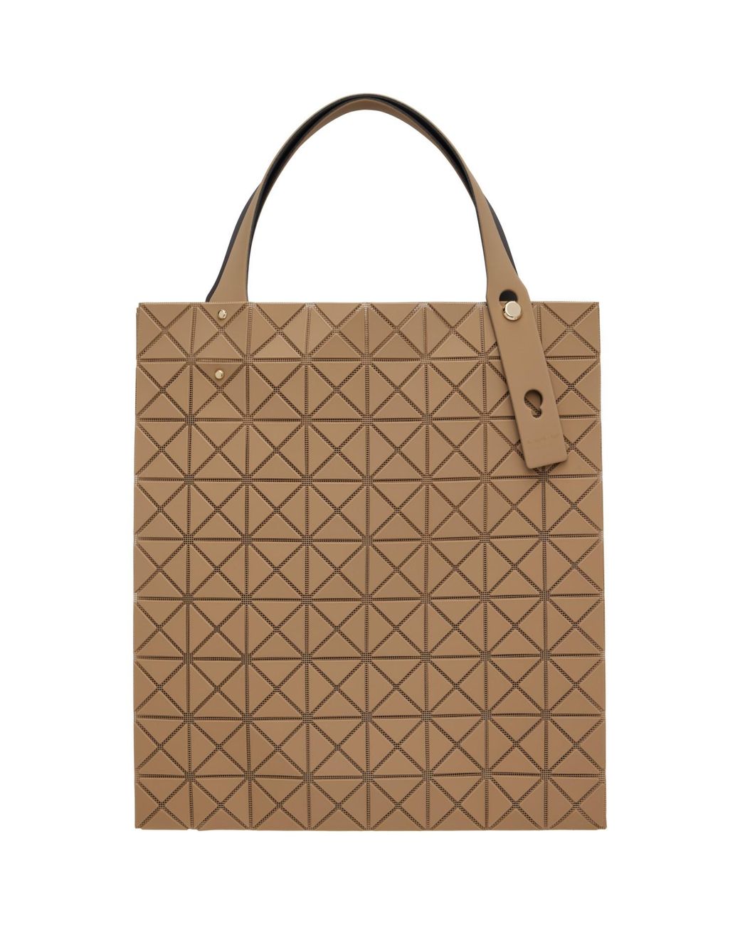 Issey Miyake Brown Prism Plus Tote