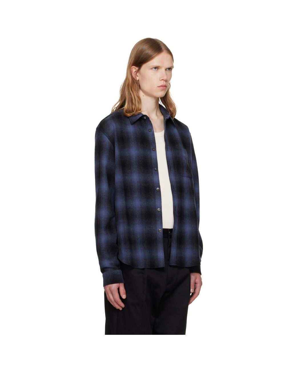 vowels Blue River Shirt for men