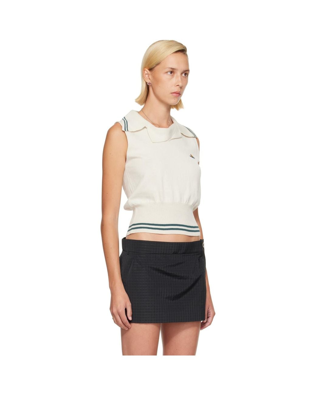 Vivienne Westwood Black Off- Doubletake Top