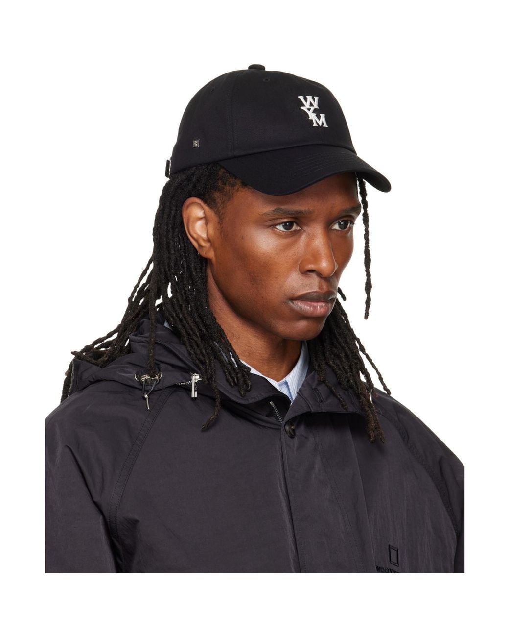 Wooyoungmi Black Logo Ball Cap for men