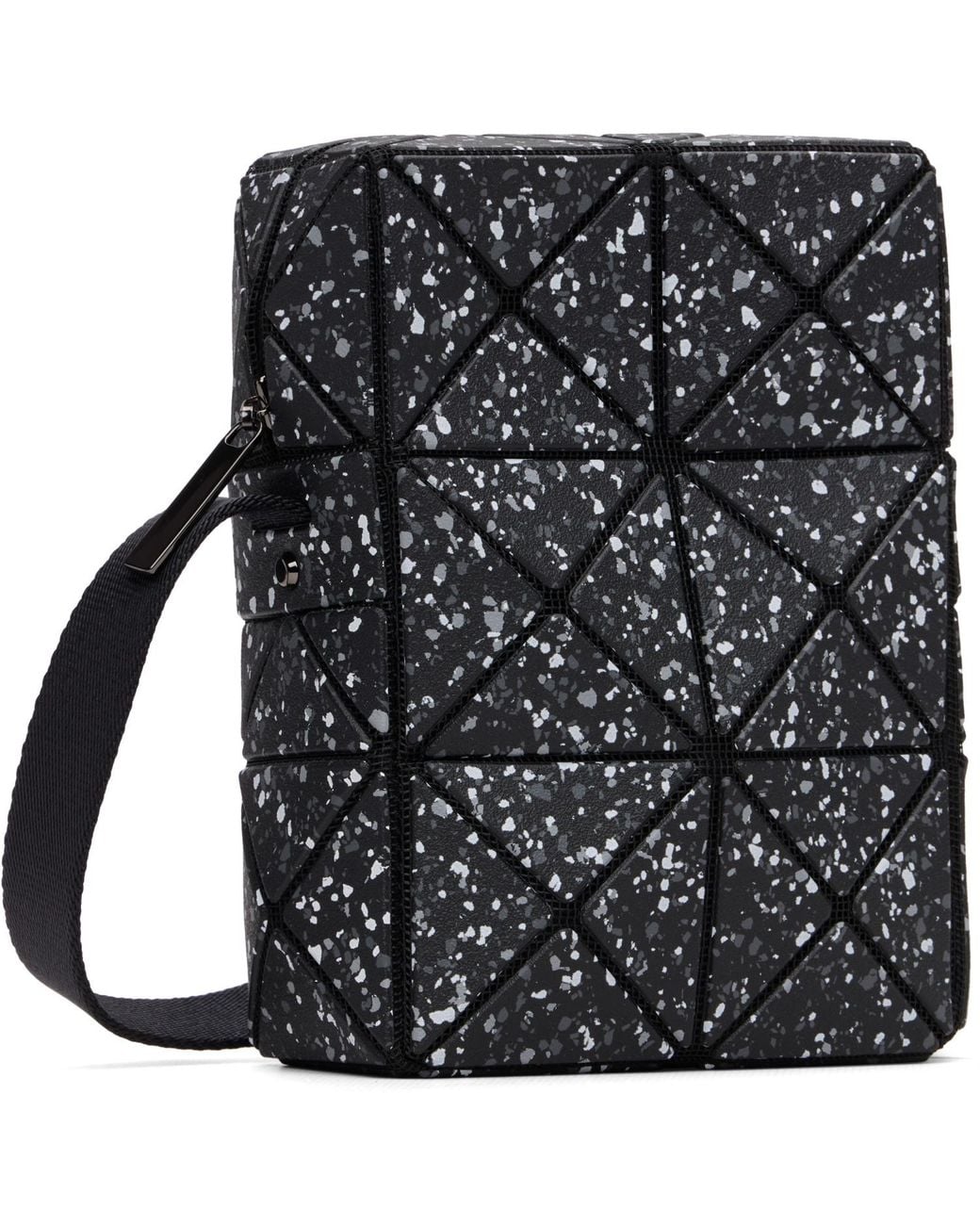 Issey Miyake Black City Messenger Bag for men