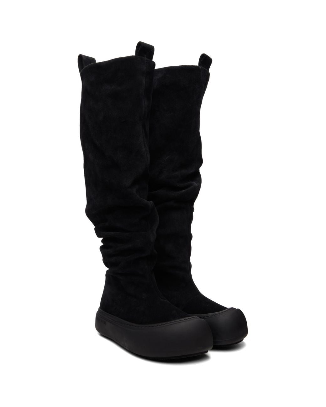 Yume Yume Black Ssense Exclusive Fisherman Tall Boots