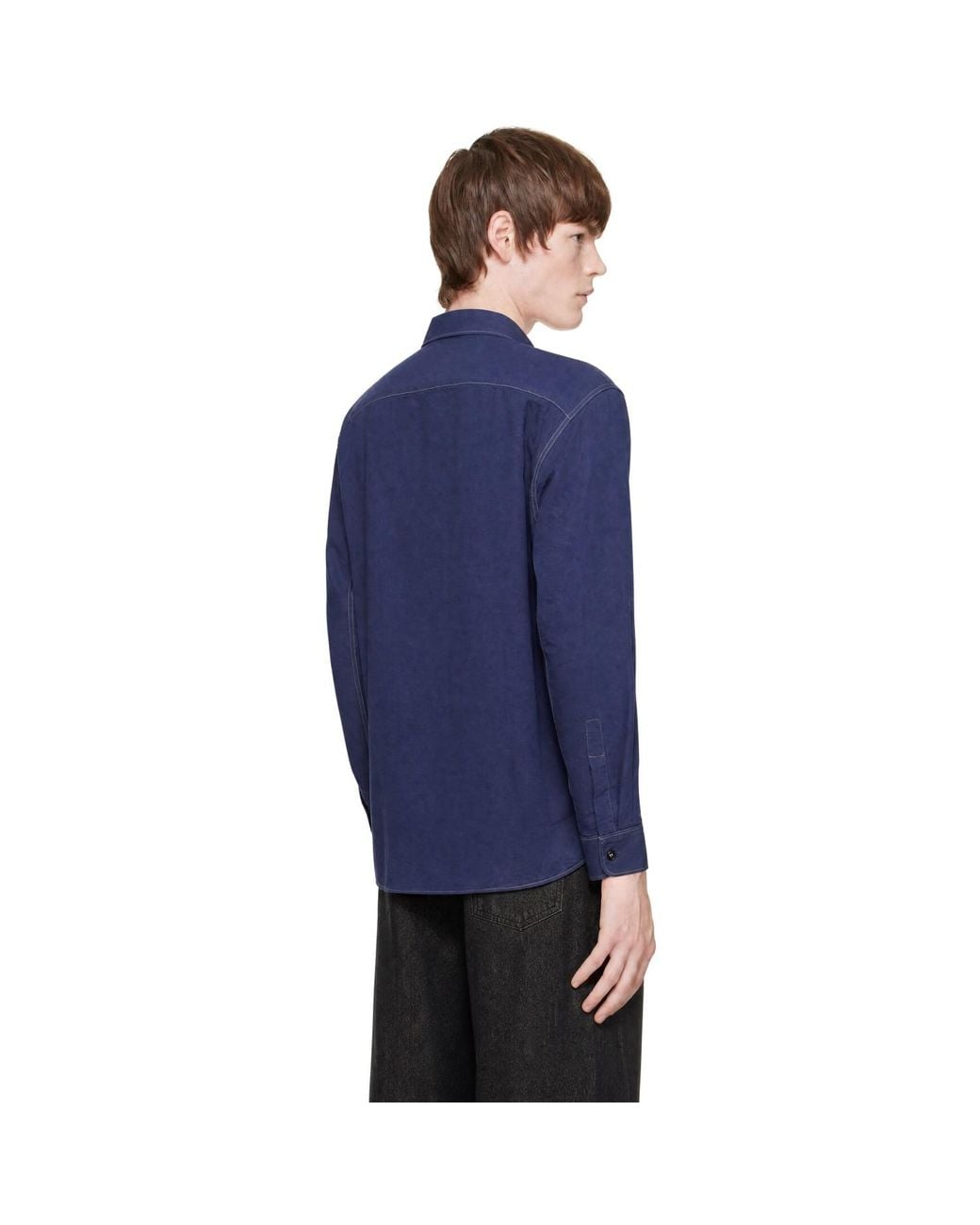 Studio Nicholson Blue Louro Shirt for men