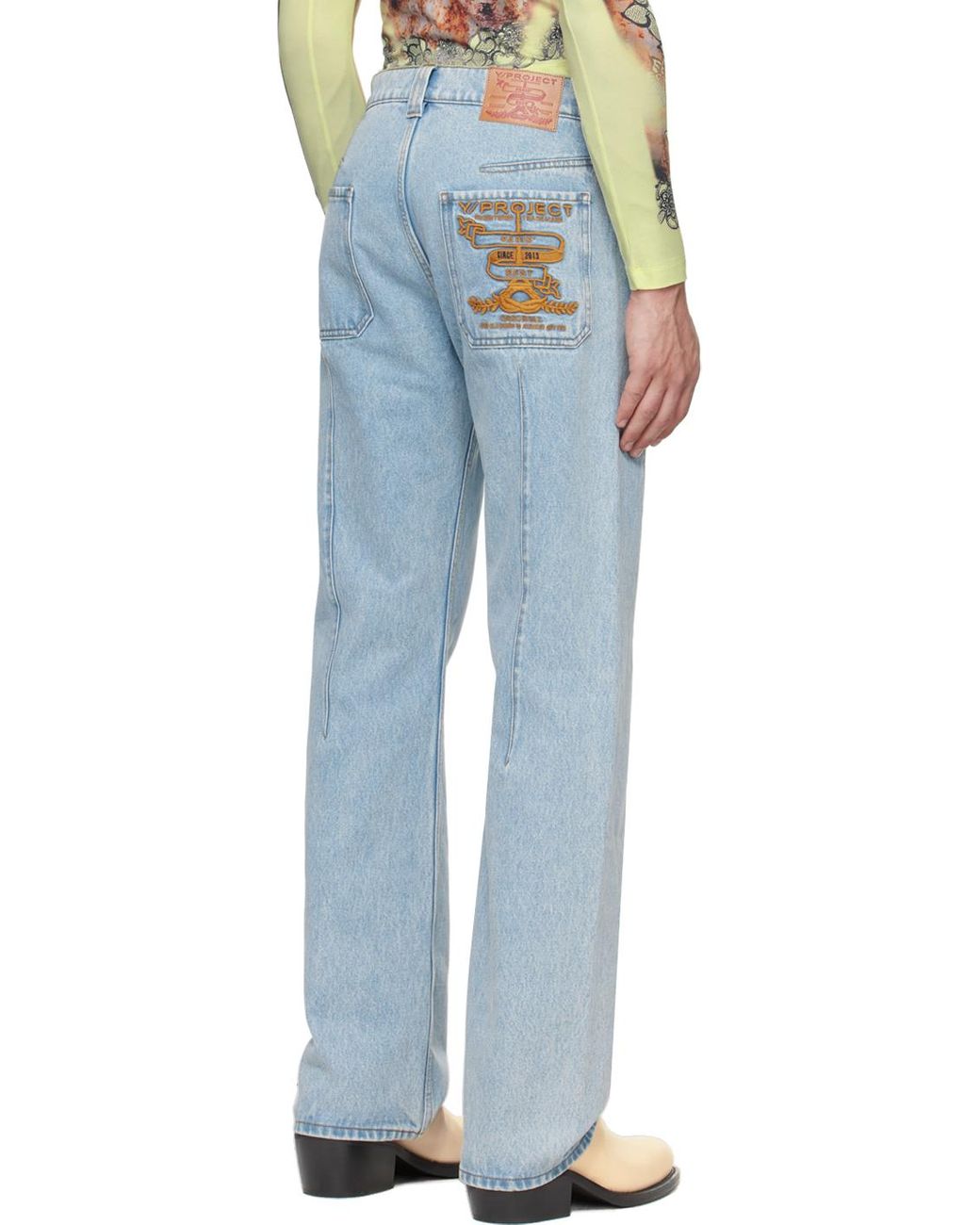 Y. Project Paris' Best Jeans in Blue for Men | Lyst Canada