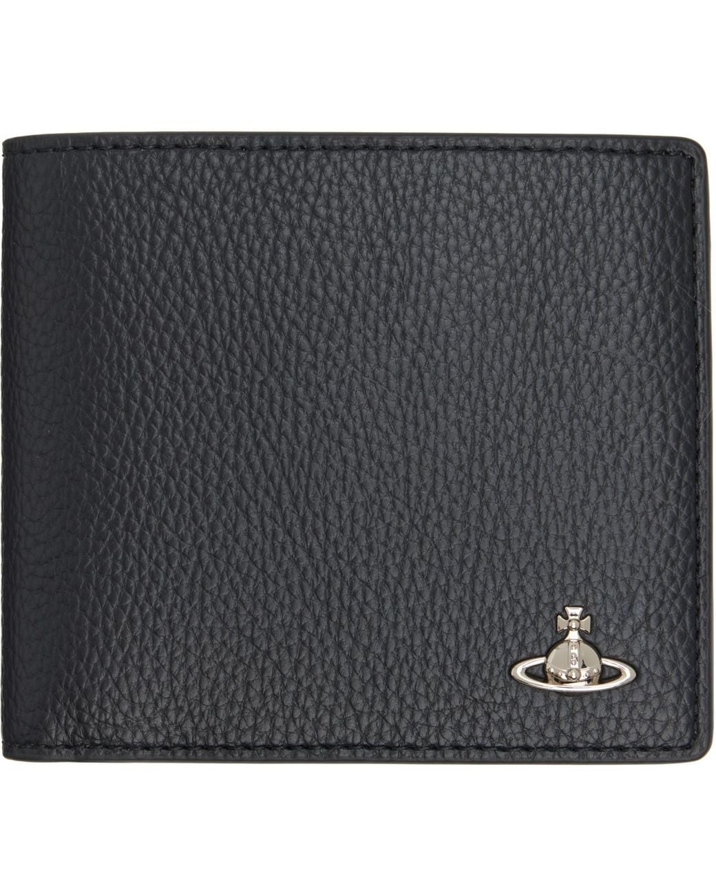 Vivienne Westwood Black Coin Pocket Wallet for men