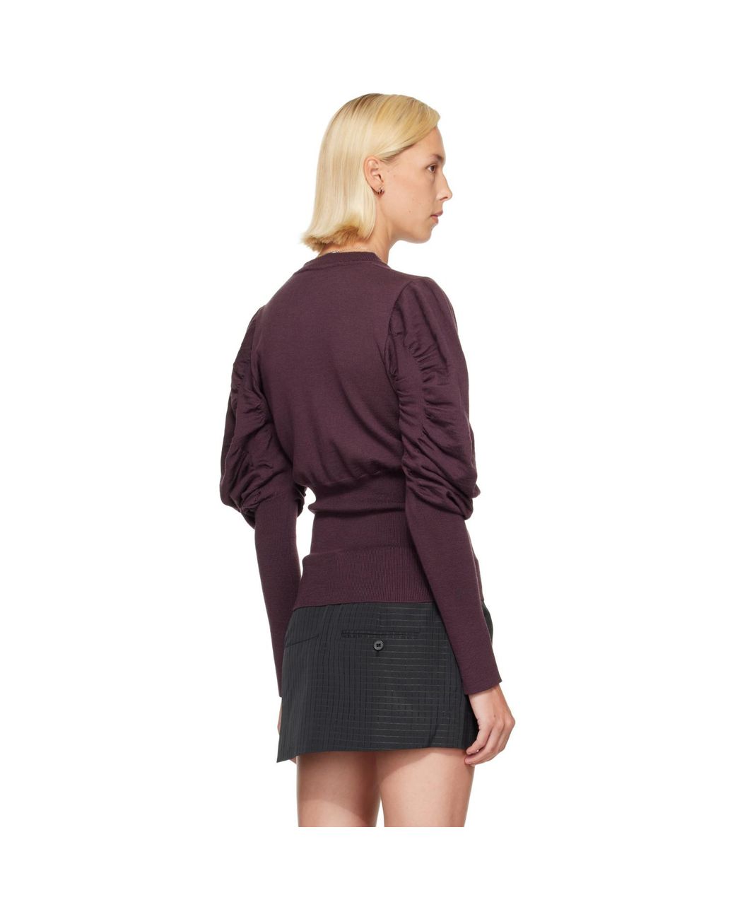 Vivienne Westwood Purple Eli Cardigan